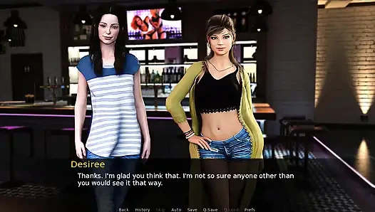 Schlampentage im sommer: versautes und strebsames mädchen in einem nachtclub-Ep3