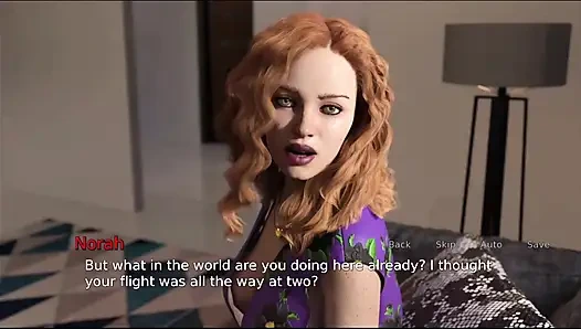 Secret summer #2 I saw Norah's pussy with underwear on