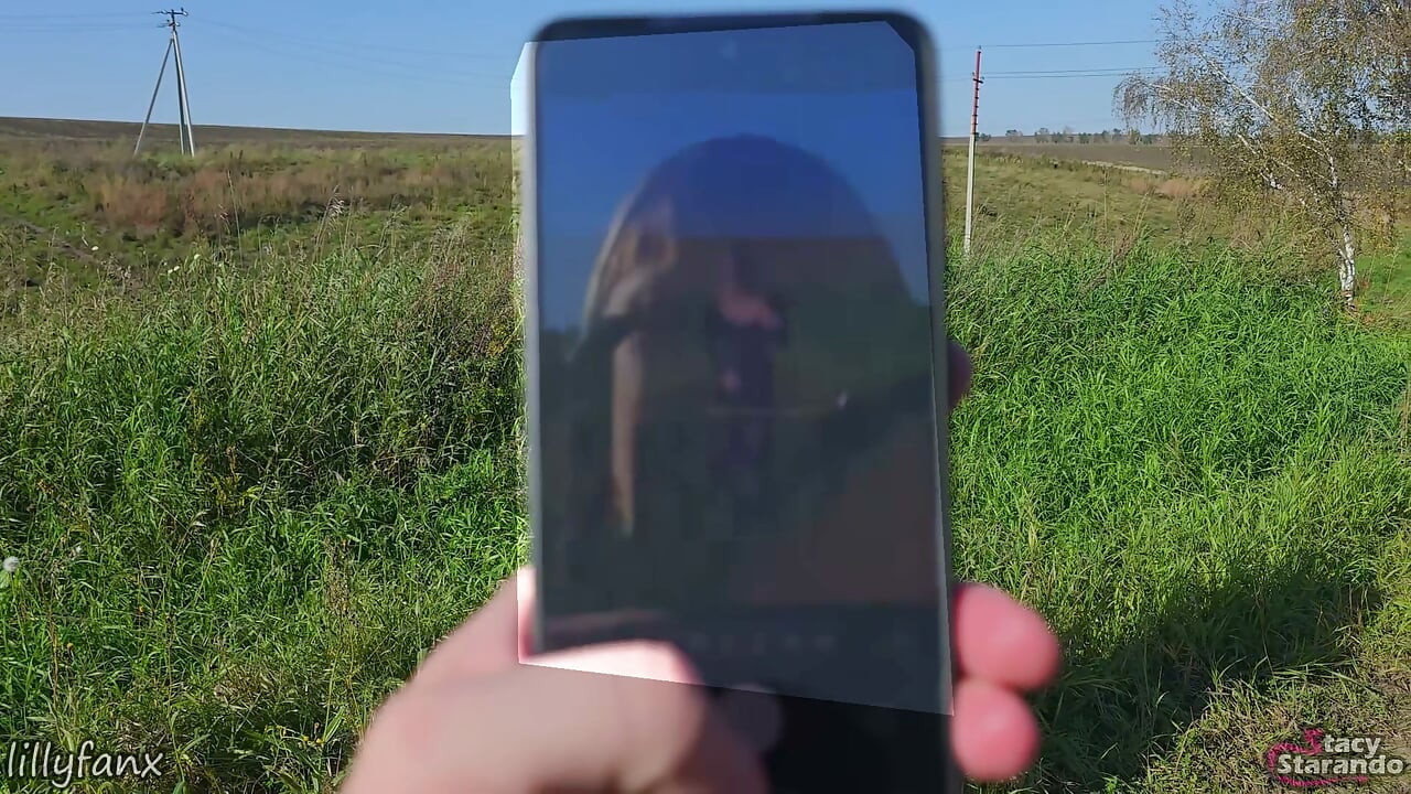 Outdoor Nude Photoshoot Turns Into Hard Facesitting & Pussy Worship
