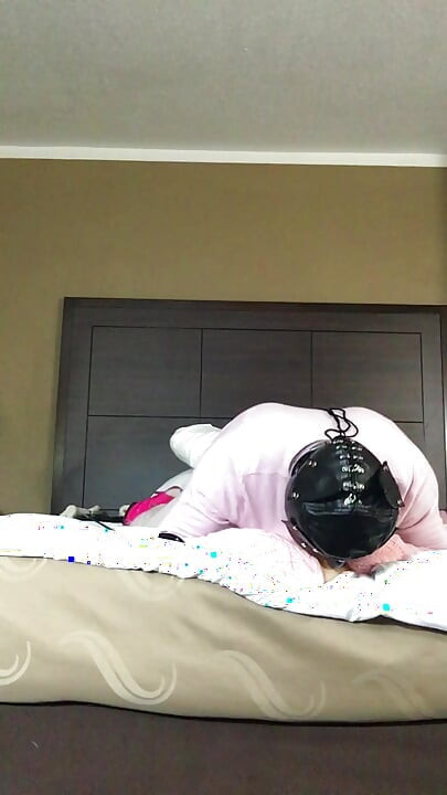 sissy slave dildo deep throating