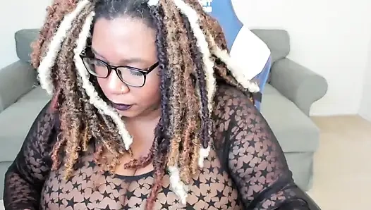 Mein körper in netzstrümpfen