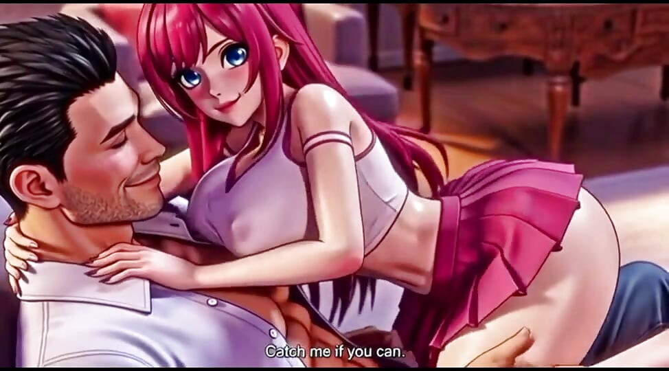 Step daughter seduce step father alone in room