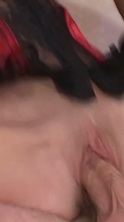 Hardcore DP fuck! Horny hot neighbor gets banged by 2 cocks! | Clip 1