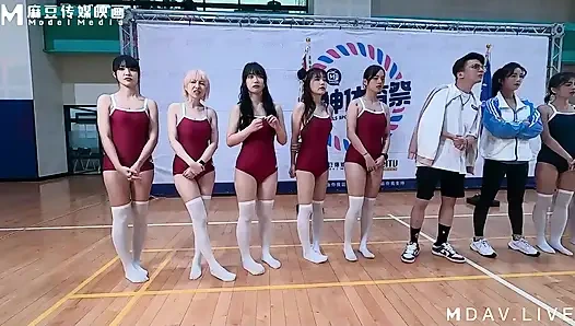 Festival Olahraga Dewi Mtvsq2-ep8/Periode ke-8/Nol Gesekan! Curling manusia yang licin!