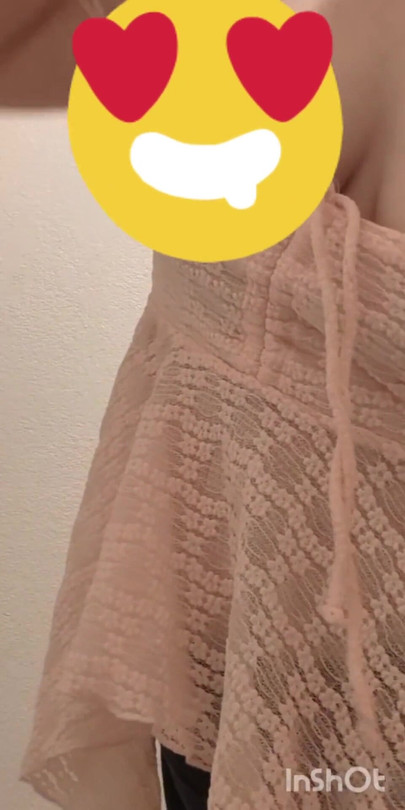 Memorable moment from "morning yoga pants try on"