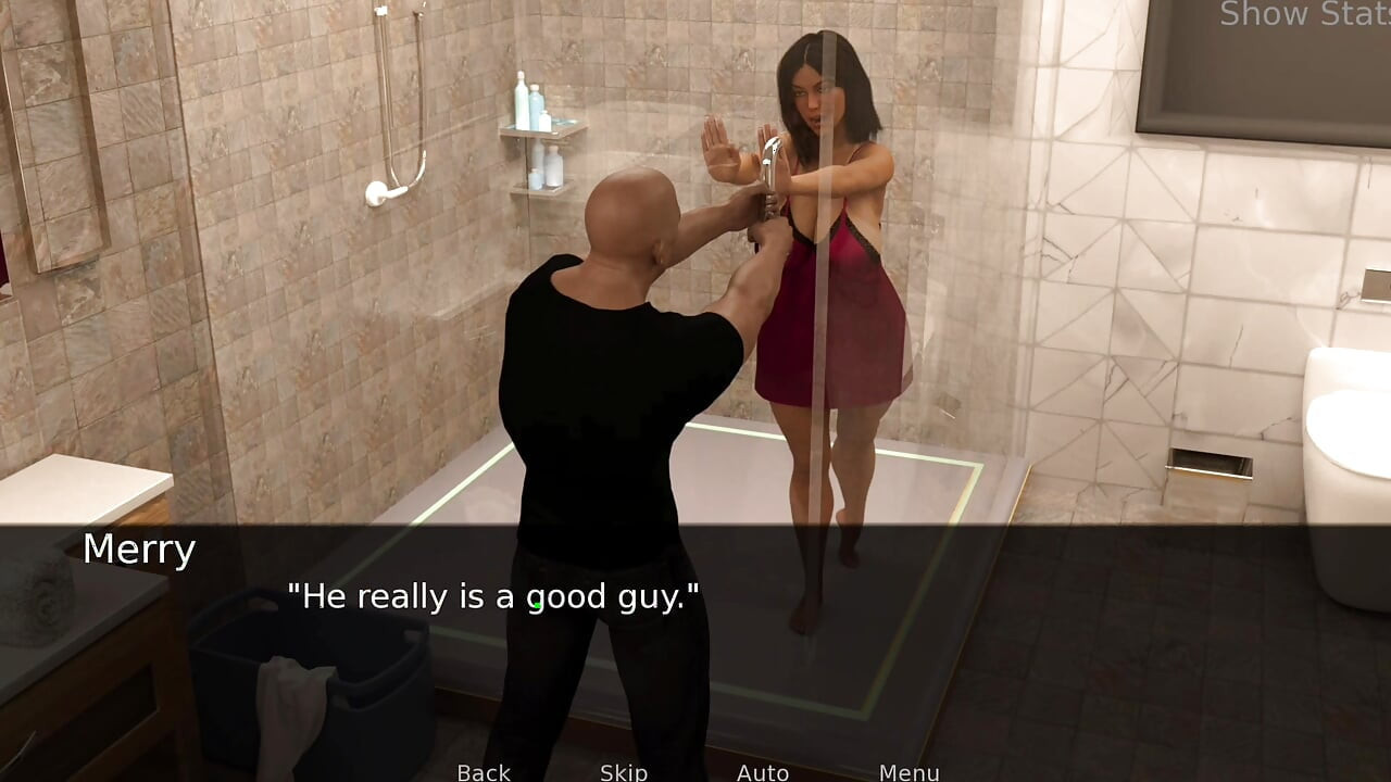 Project Hot Wife_-_he saw me naked in the shower