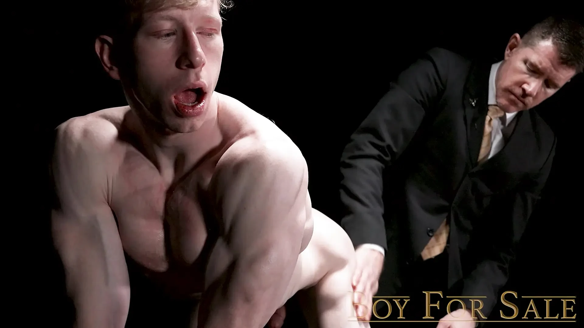 BoyForSale - Domdaddy Legrand Wolf avlar blek blond muskel twink