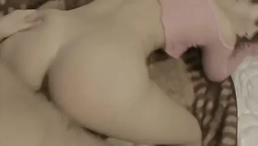 Heisses Mädchen Lutscht Schwanz Und Nimmt Ihn in Ihre Nasse Muschi
