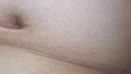 Sexy thick wife strip show and pussy stretching