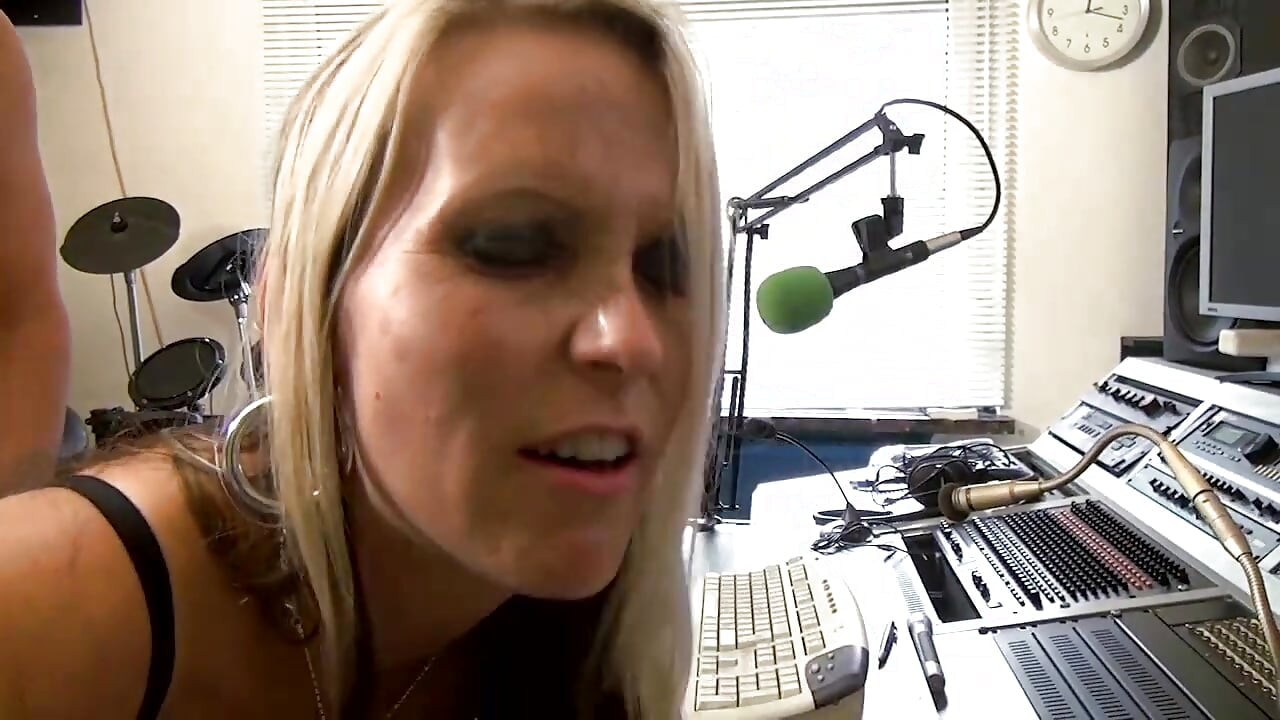 Blonde milf rides big cock