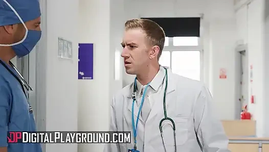 DIGITALPLAYGROUND - Alyssa Reece Gets More Than She Bargained For When Danny Fucks Away Their Hospital Tension
