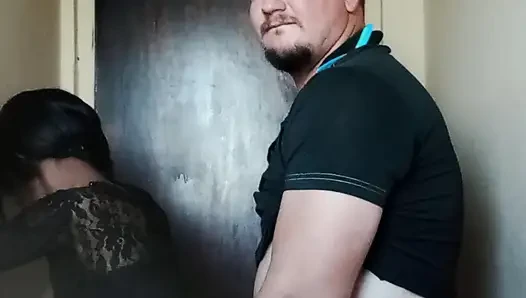 Pussy Licking, Blowjob & Standing Doggystyle Fuck