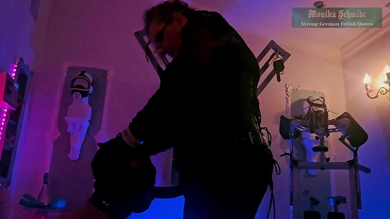 Monika Schmidt Blowjob Training Cuckolding Strapon Bitch Spitting Verbal Humiliation