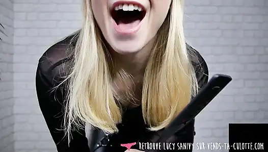 Vends-Ta-Culotte - Великолепная французская домина наказывает твою задницу, потому что ты не был послушным Enoug