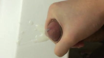 Me jerking off, loads of cum