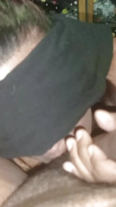 Collection of blowjobs from a big-bootied Desi brunette