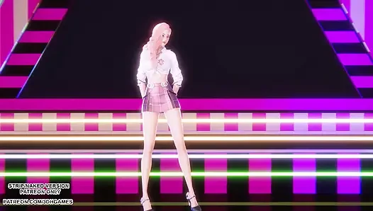 MMD NewJeans - asap - liga dansa kpop seksi seraphine dari legenda hentai tanpa sensor 4k 60fps