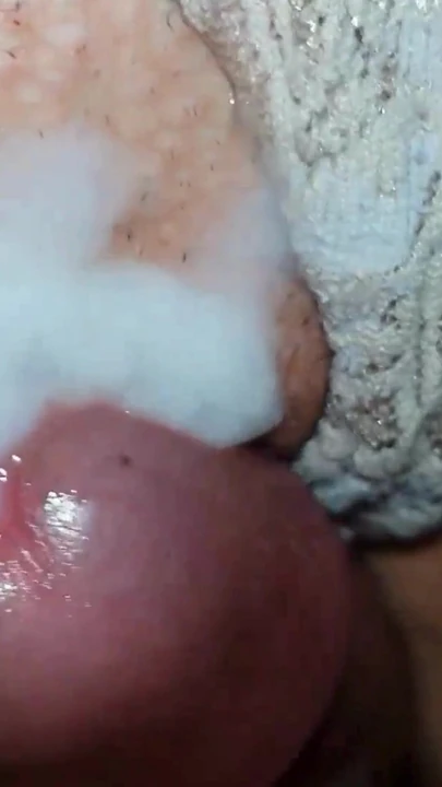 Cumming in his wife's panties