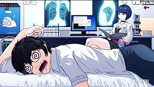 Persona 5 pemirsa adegan heartswitch (DERPIXON)