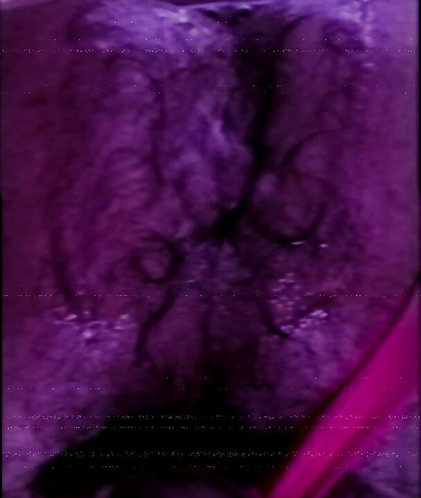 Pulsating orgasm and hole leaking lube after huge dildo session