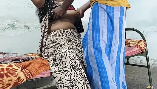 While My Stepmother Was Drinking Water, I Went There, Pulled Her Saree, and Had Sex with Her.