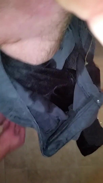 Iconic moment from "bursting bladder soaking my pants"