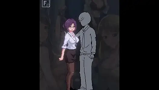Hentai-spiel - geiles büromädchen