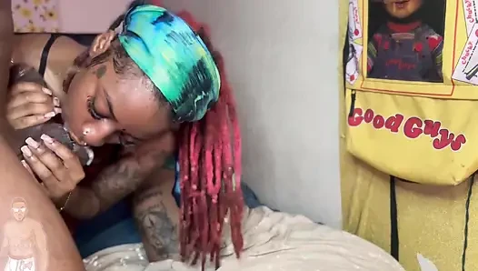 Her Throat & Riding Skills Is Amazing