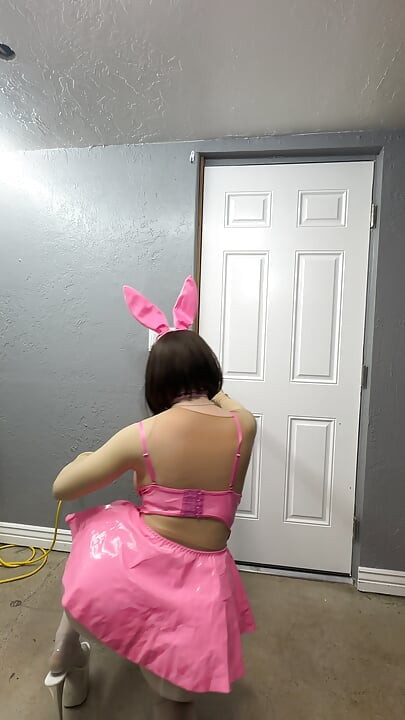 Me encanta Pascua en mi traje sexy de Pascua