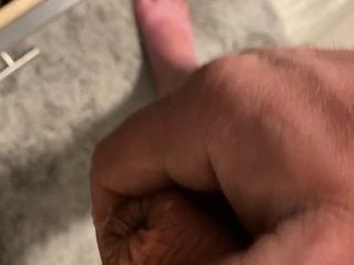 Jerking tiny uncut POV