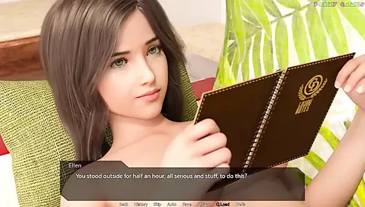 Остров медового месяца от Tk8000 - возбужденная сводная сестренка помогает мастурбировать Me2