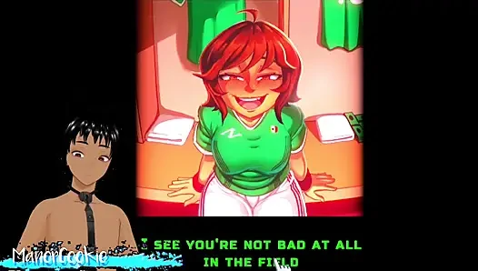 World Cup Girls - A FIFA world cup game and Mexico has challenged us and we might get a special blow job!