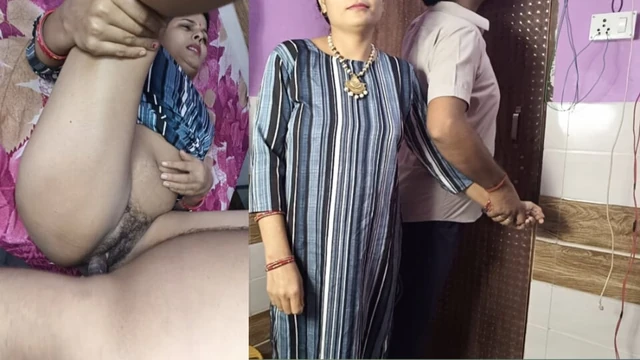 Подруга приглашает своего бойфренда в его спальне и пососать член, затем трахнуть ее сисястую киску.