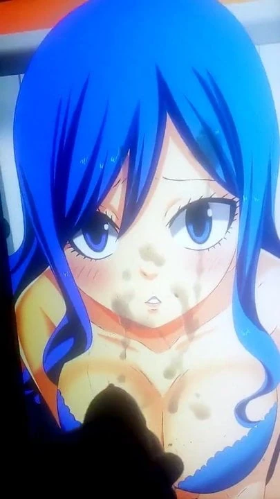 Juvia Lockser Cum Tribute #38