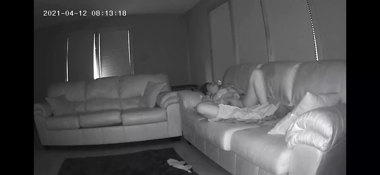 Sister-in-law caught masturbating on my couch – cam