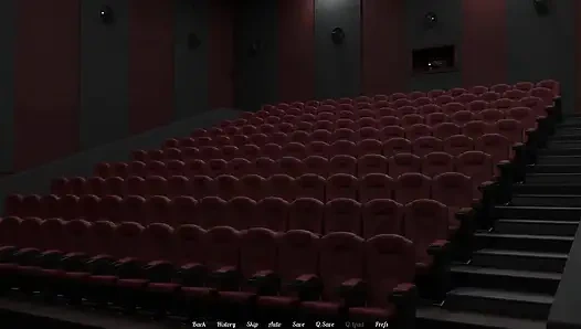 Ibu rumah tangga sempurna: suami nonton istrinya lagi berbuat nakal sama pria tua di toilet episode 8