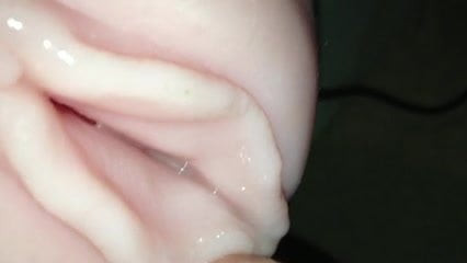 cumming on my fleshlight