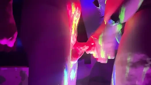 Bedroom Rave with Sissy Long Legs