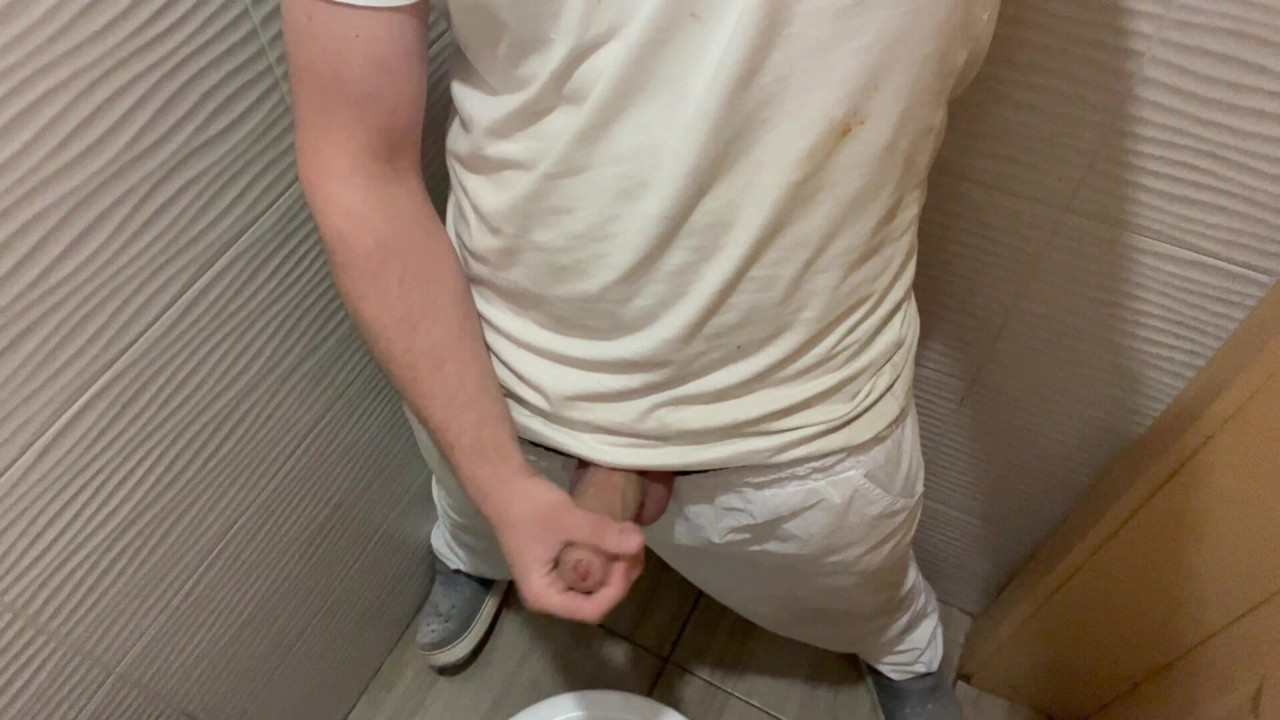 Jerking off at work