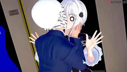 Koneko erpresst sex im zug - TÄTOWIERTE NTR Madness Serie