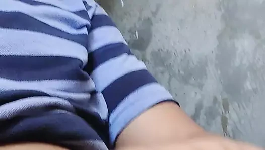 Felching porn video – My big indian desi Indian boy showing my big black cock
