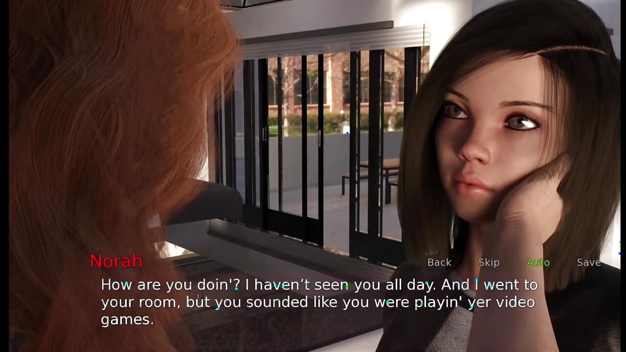 Secret Summer # 6 Leanne está tocando meu pau com o pé