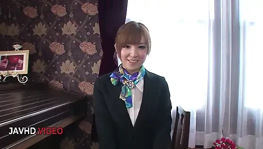 Hikaru shiina si cewek jepang penggoda lagi nyepong kontol dengan penuh gairah