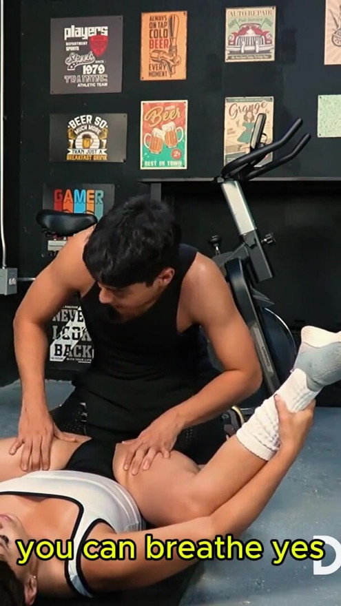 MY JEALOUS HUSBAND DOESN'T WANT ME TO LEAVE THE HOUSE AND PAYS ME FOR A PERSONALIZED TRAINER AND I END UP FUCKING WITH HIM | Clip 2