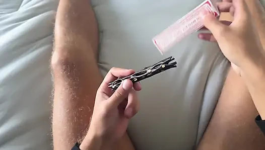 Beautiful Virgin Stepsis has an OBSESSION with my cock