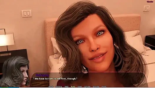 Haley Story # 13 - Adriana gab johannes einen blowjob ... Haley und... raus für die nacht ... Johannes fickte Haley im badezimmer
