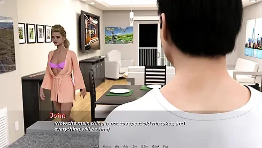 Pindah Ke Bawah: suami dan istri di meja makan ep.34