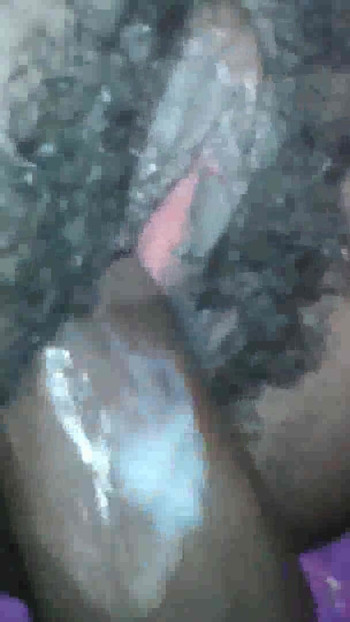 Captivating moment from "Thot in Texas - Sexy homemade Amateur Ebony BBW fat Booty Black Ebony #50"
