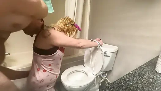 Tied to the Toilet