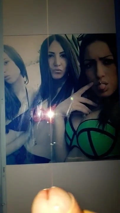 Tribute on Saska and Her friends...monster cumm!!!!!!